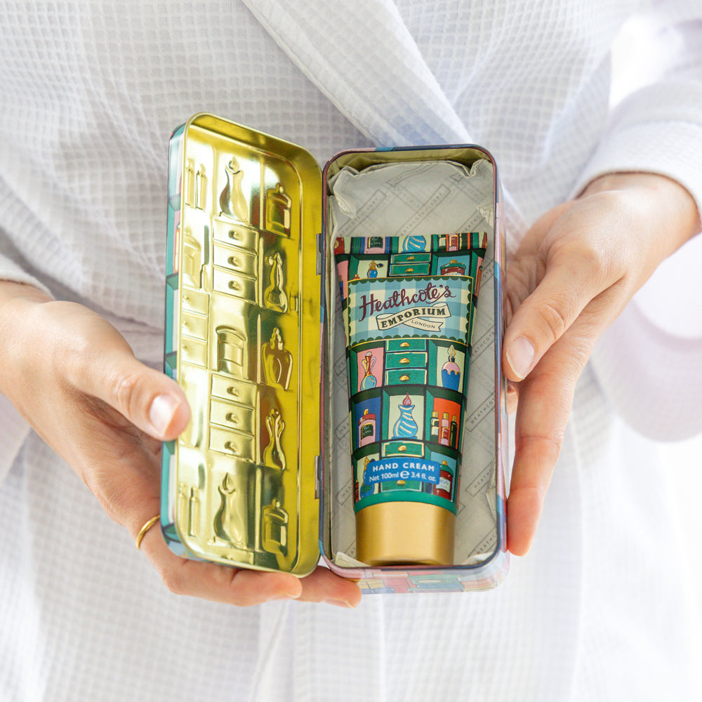 Heathcote & Ivory Emporium Vintage Fayre Hand Cream in Tin