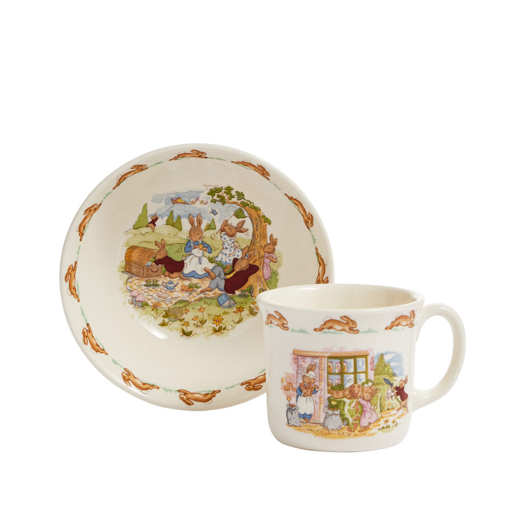 Royal Doulton Bunnykins Infant Bowl & Mug Set