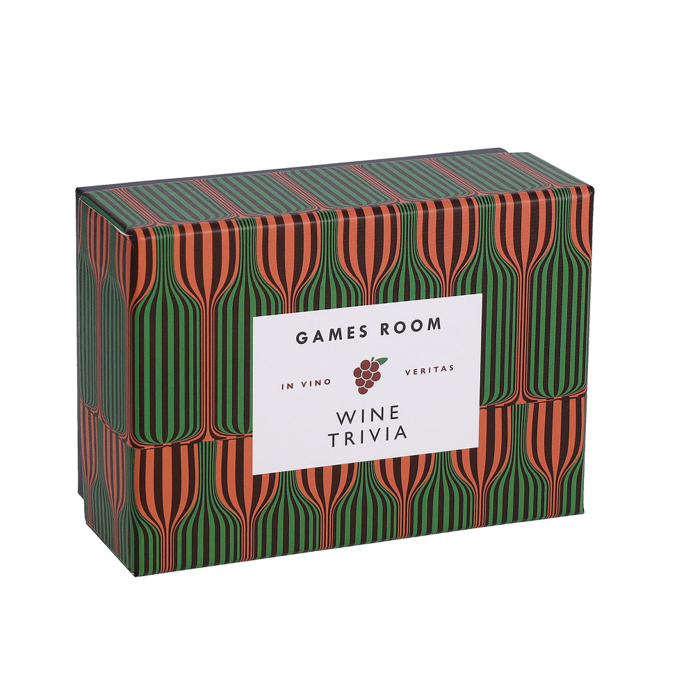 Games Room Wine Trivia Cards