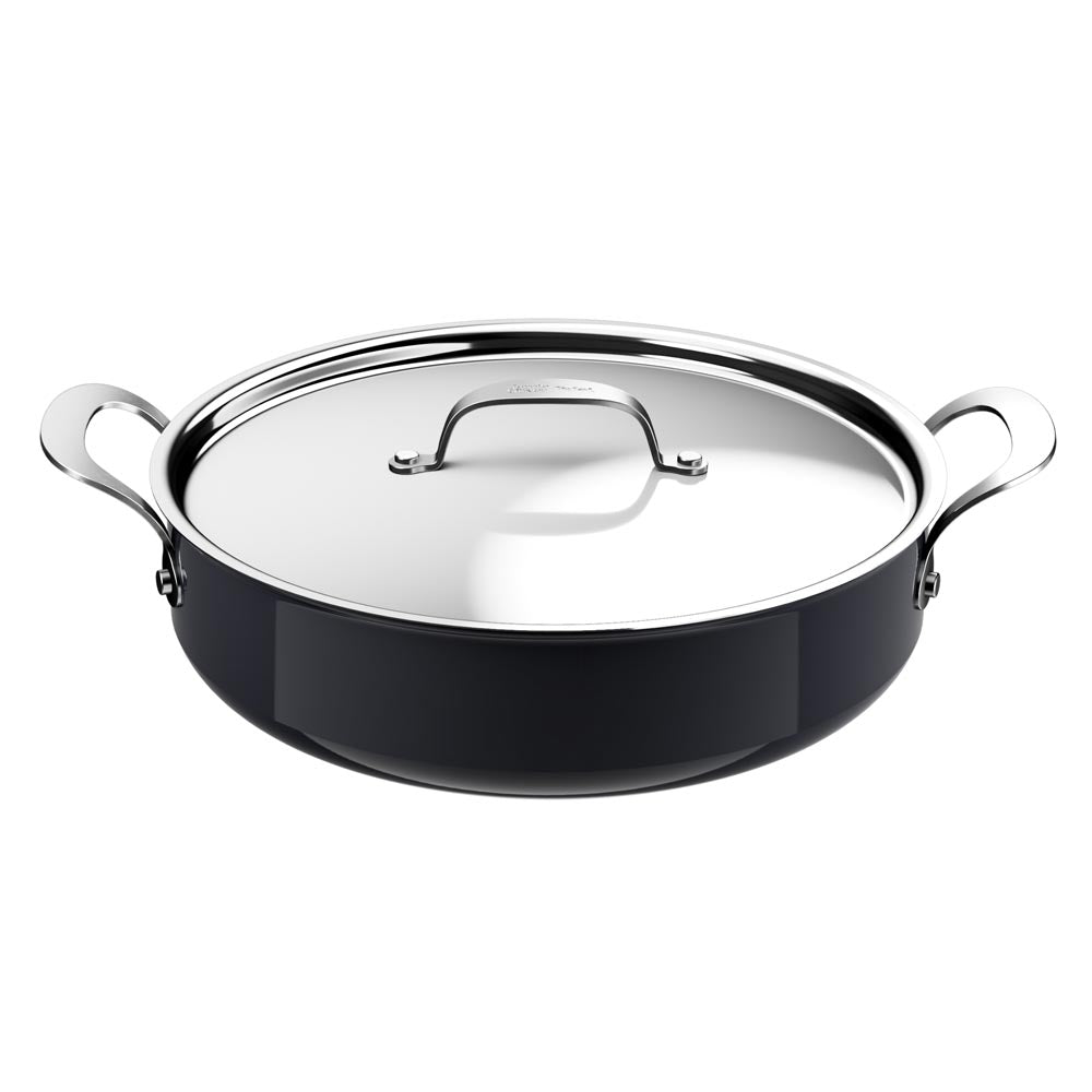 Tefal by Jamie Oliver Ceramic Enjoy Shallow Pan 30cm with Pan Protector - House