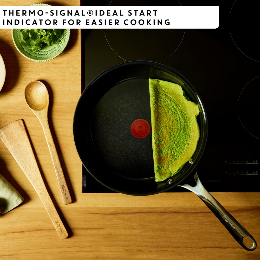 Tefal by Jamie Oliver Ceramic Enjoy 5 Piece Cookware Set with Pan Protectors