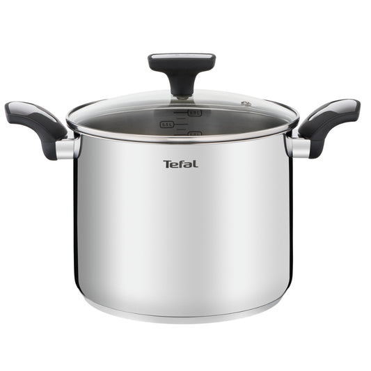 Tefal Emotion Induction Stainless Steel Stock Pot 6.2L