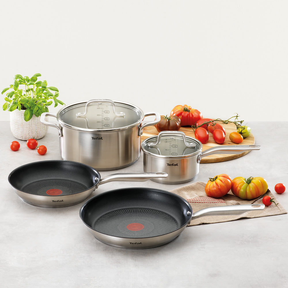 Tefal Virtuoso Induction Stainless Steel Saucepan with Lid