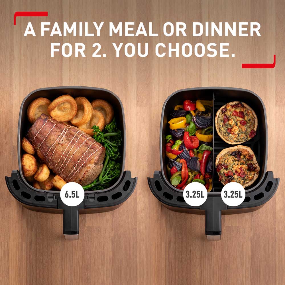 Tefal Easy Fry & Grill 2-in-1 XXL Flexcook Air Fryer Black