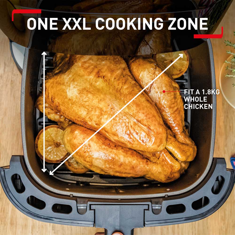 Tefal Easy Fry & Grill 2-in-1 XXL Flexcook Air Fryer Black