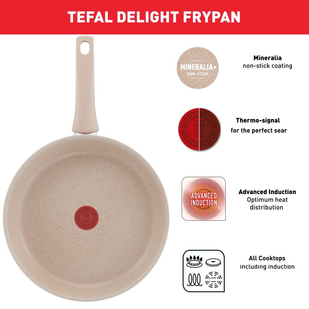 Tefal Delight Induction Mineralia Non Stick Frypan 28cm