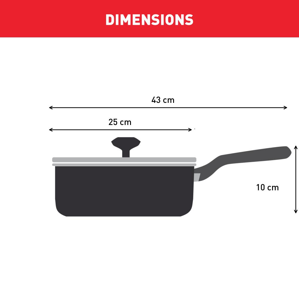 Tefal Delight Induction Mineralia Non Stick Sautepan 24cm