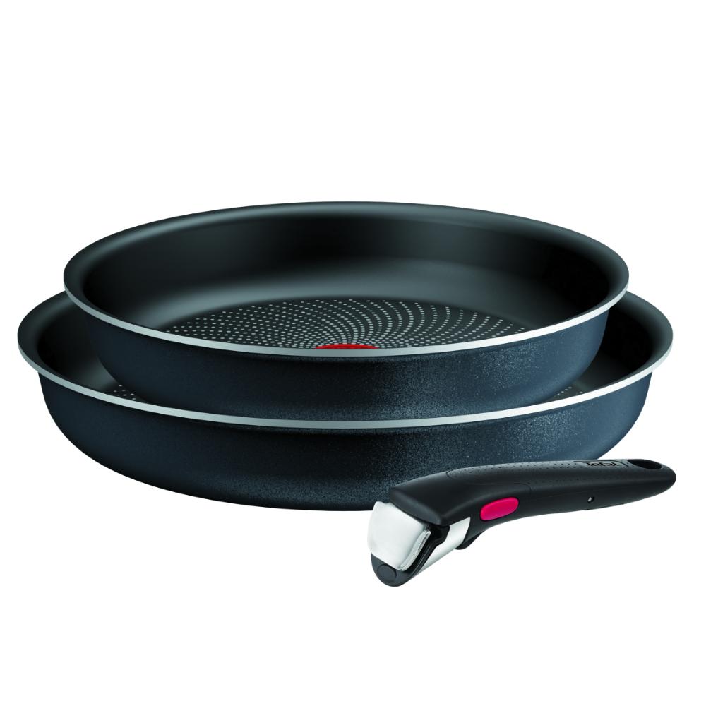 Tefal Ingenio So'Light Induction Non Stick 3 Piece Frypan Set - House