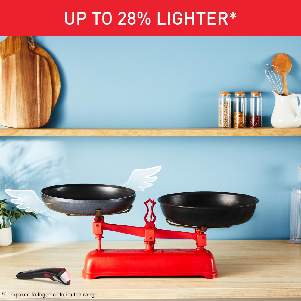 Tefal Ingenio So'Light Induction Non Stick 3 Piece Frypan Set