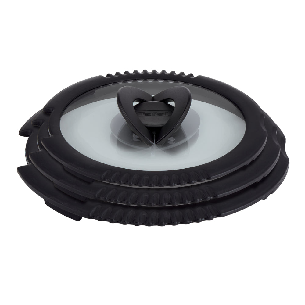 Tefal Ingenio Set of 3 Draining Lids 16cm 18cm & 20cm