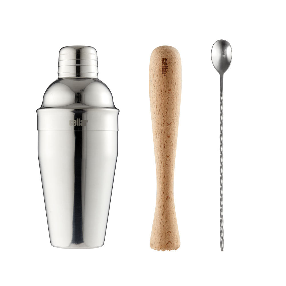 Cellar Premium Luxe 12 Piece Travel Bar Set