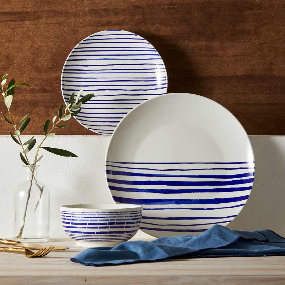 Ambrosia Azure 12 Piece Dinner Set