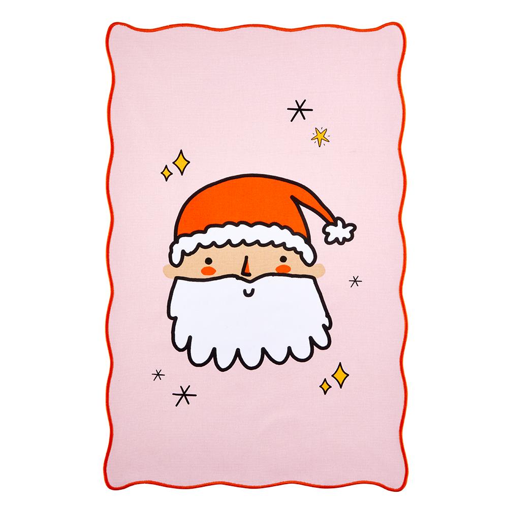 Ambrosia Santas Workshop Santa Teatowel