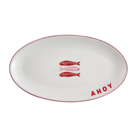 Ambrosia Azure Sardine Platter 31cm