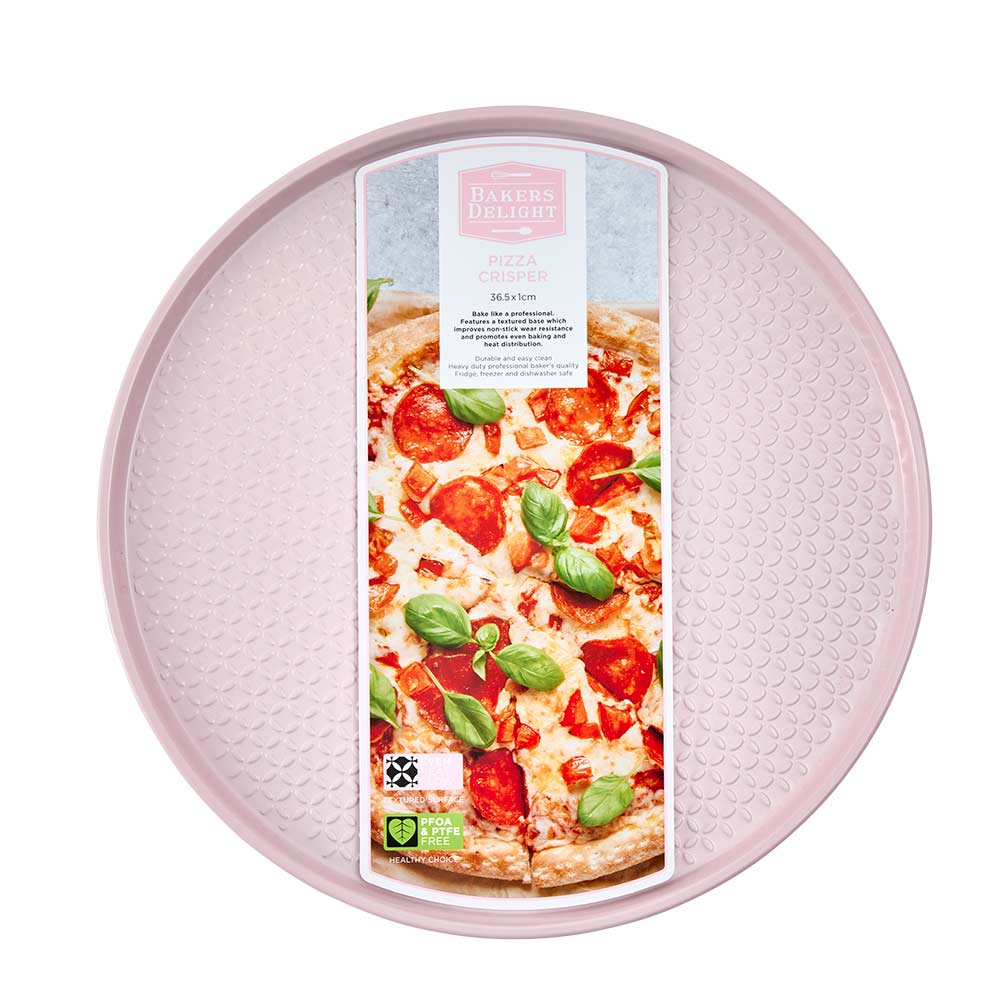 Bakers Delight Cuisson Pink Pizza Crisper Tray