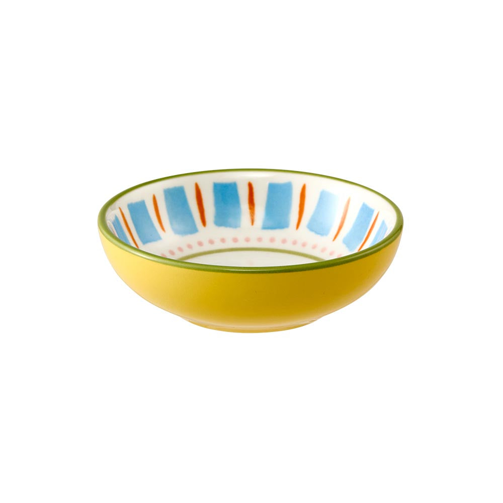 Ambrosia Siena Shallow Dip Bowl Yellow - House