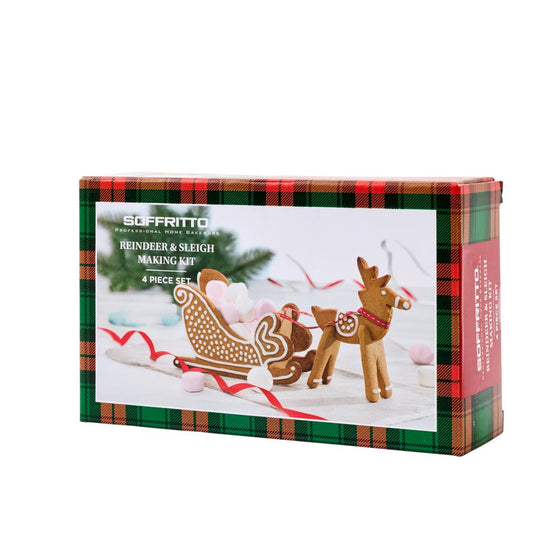 Soffritto Reindeer & Sleigh Baking Set