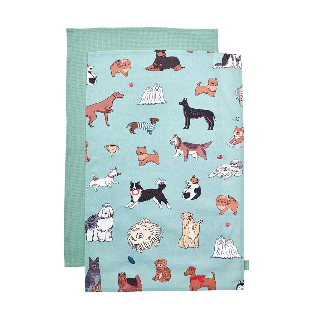 Ambrosia Set of 2 Novelty Tea Towels