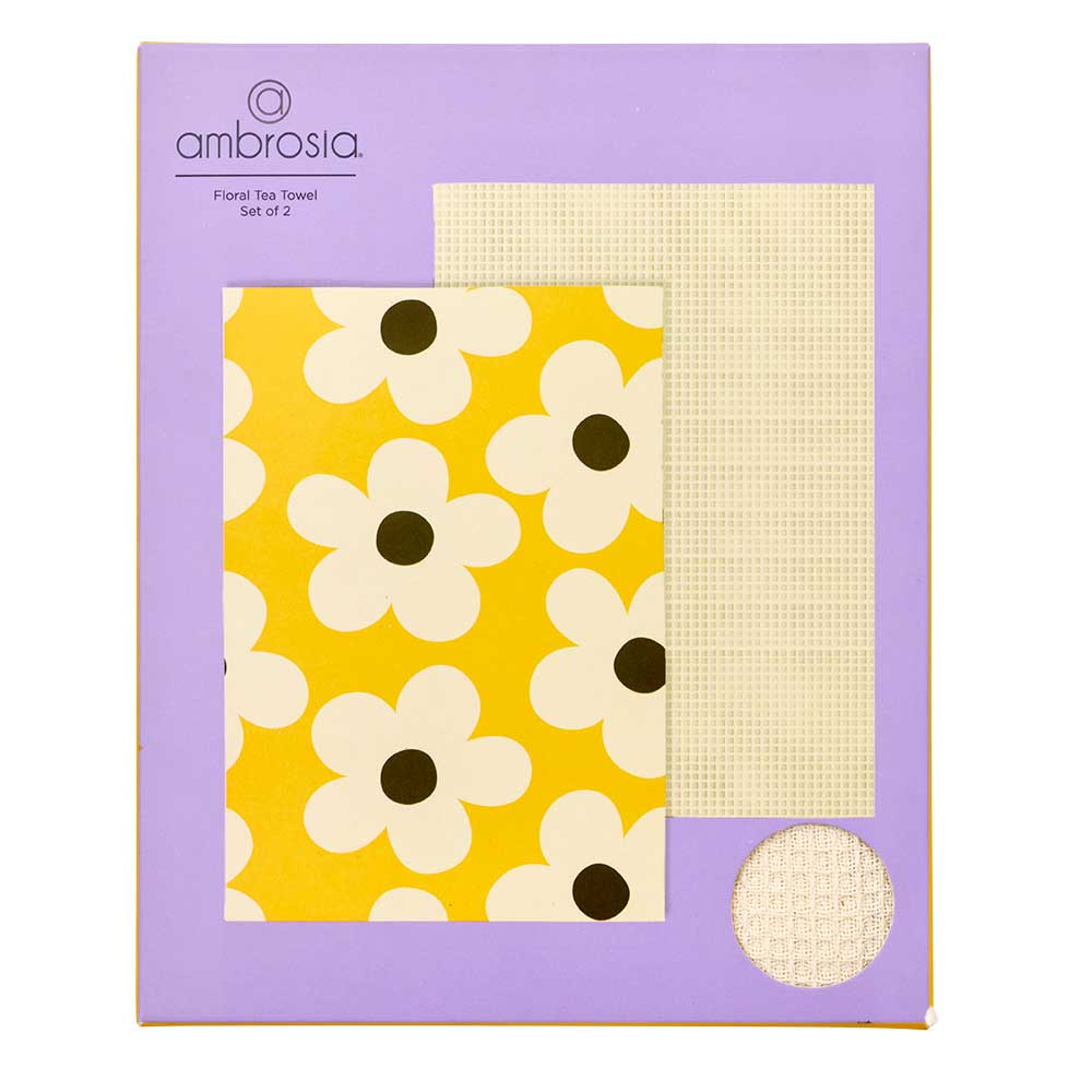 Ambrosia Set of 2 Novelty Tea Towels