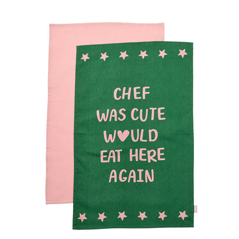 Ambrosia Set of 2 Novelty Tea Towels