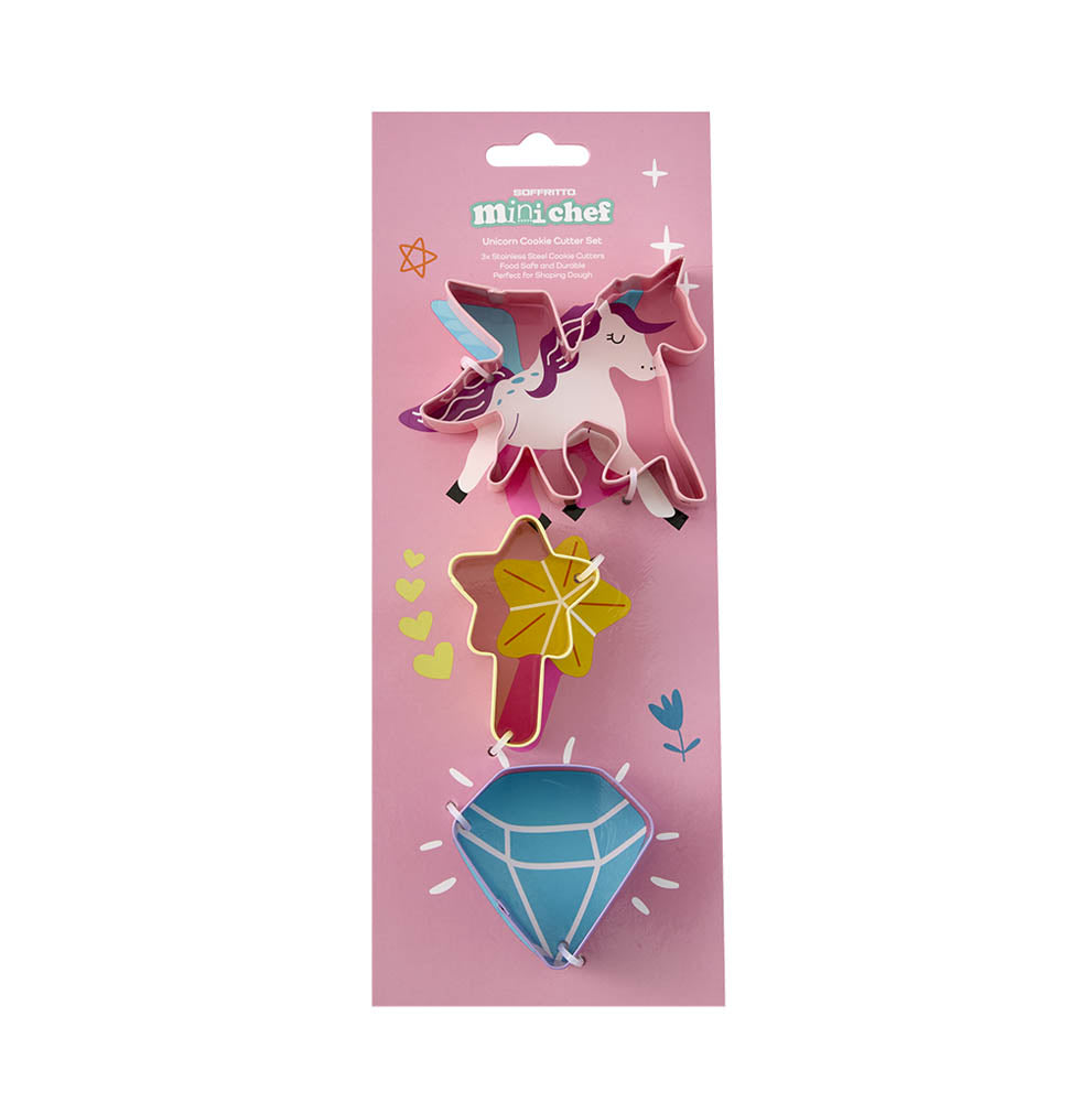 Soffritto Mini Chef Set of 3 Cookie Cutters
