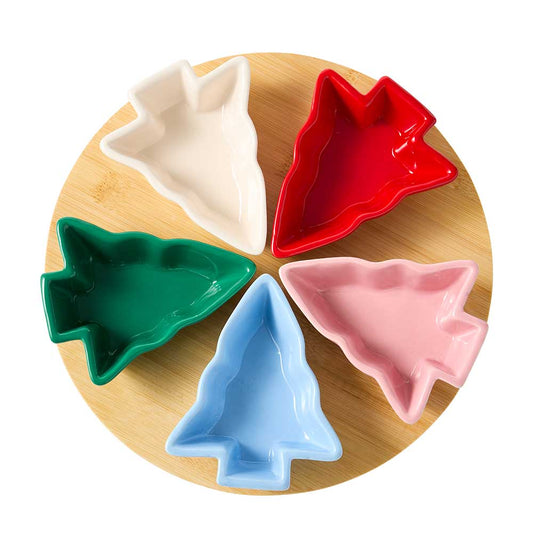 Ambrosia Santas Workshop Serving Bowls with Platter 28cm