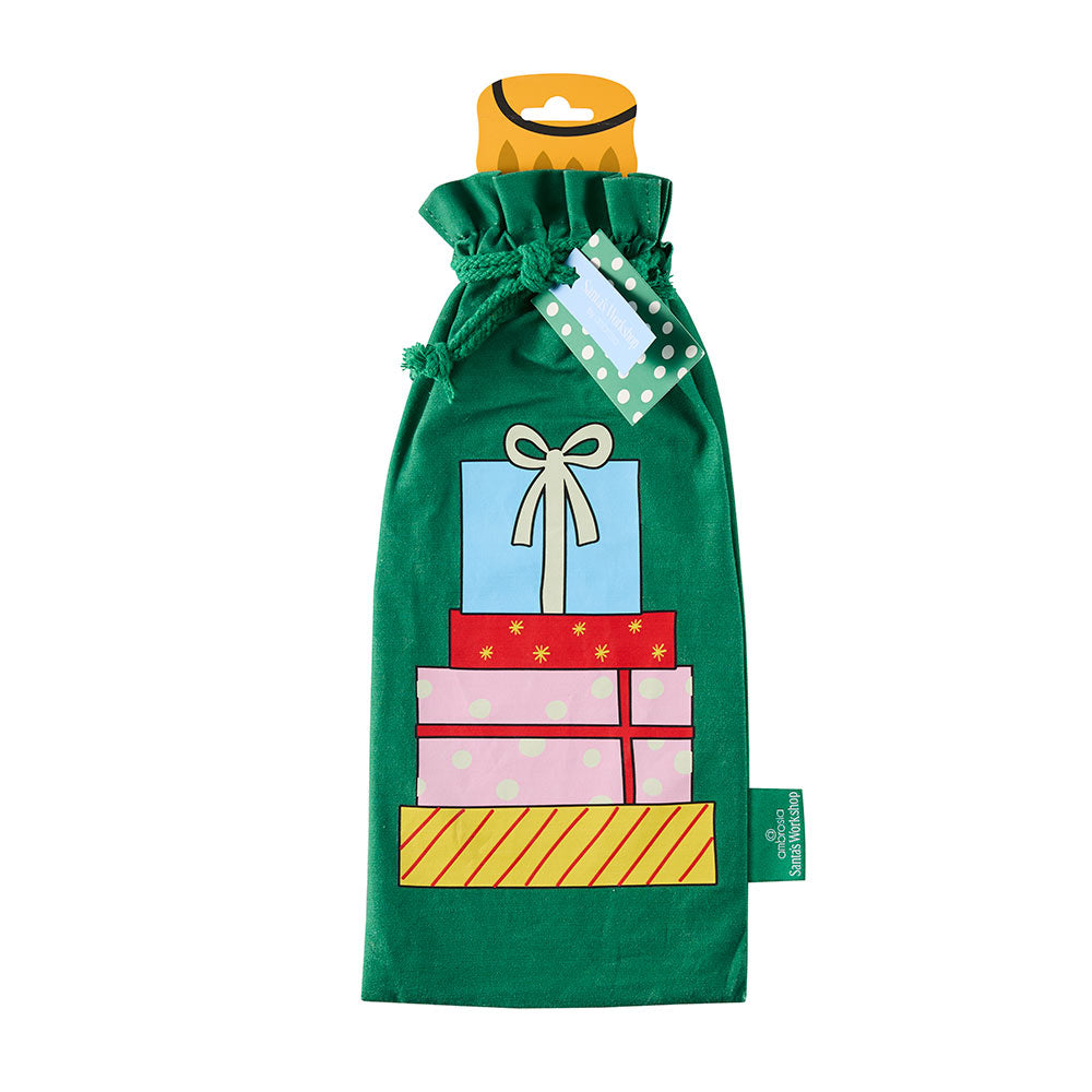 Ambrosia Santas Workshop Wine Bag - Surprise Stocking Filler