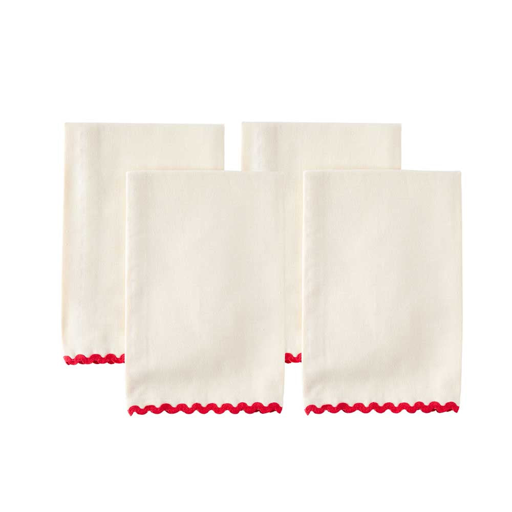 Ambrosia Santas Workshop Set of 4 Napkins