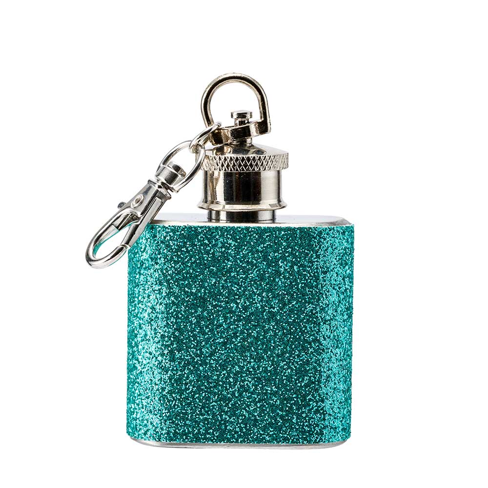Daily Dose by Ambrosia Mini Glitter Flask Keyring - Surprise Style Selection