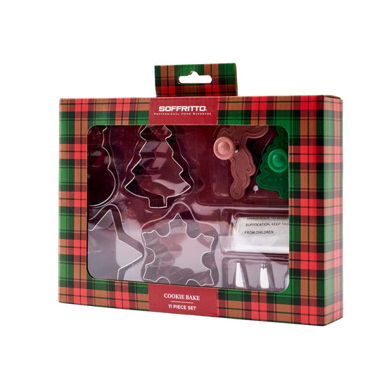 Soffritto Professional Bake 11 Piece Cookie Bake Set
