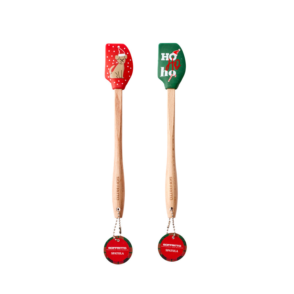 Soffritto Professional Bake Christmas Mini Spatula - Surprise Style Selection