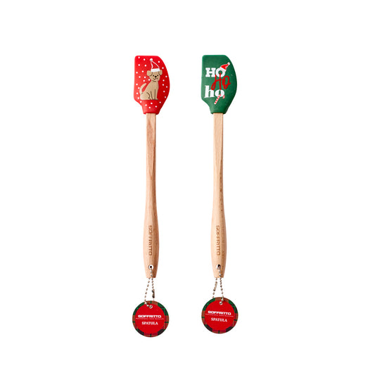 Soffritto Professional Bake Christmas Mini Spatula - Surprise Style Selection