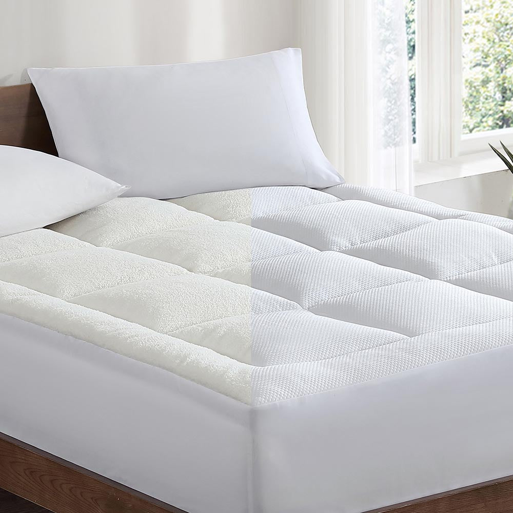 Ardor 1800GSM Reversible Microfibre Mattress Topper