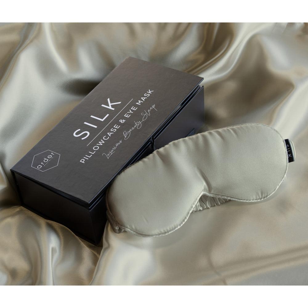 Ardor Silk Pillowcase & Eye Mask Pack