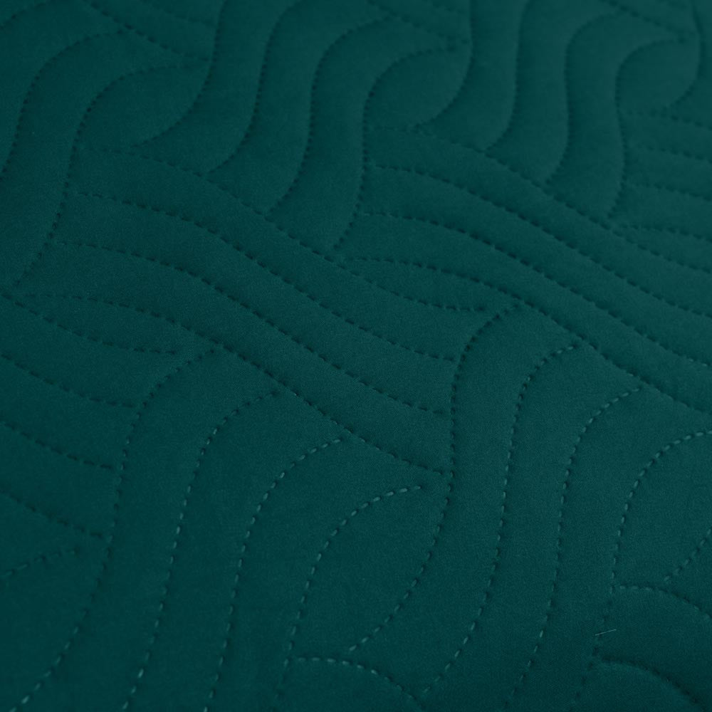 Ardor Boudoir Asher Quilt Cover Set Green at House