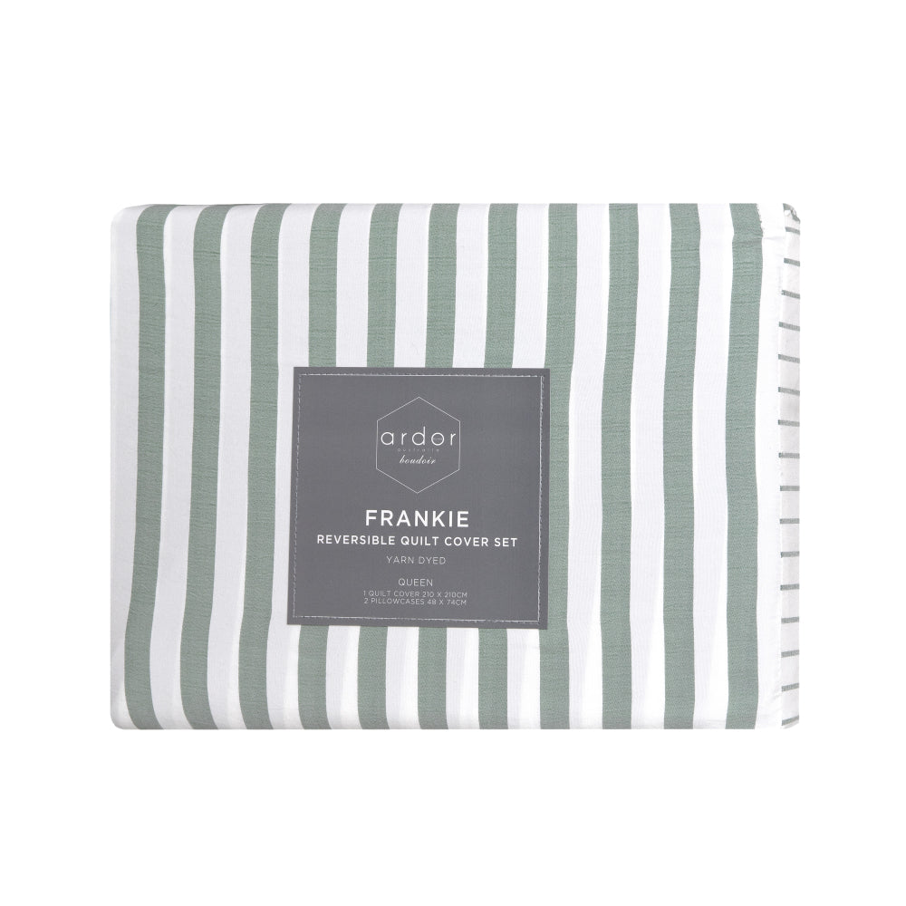Ardor Frankie Stripe Quilt Cover Set