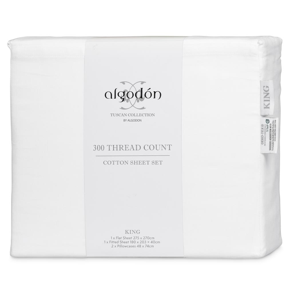 Algodon 300TC Cotton Sheet Set