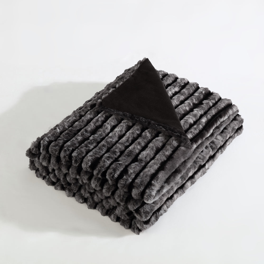 Ardor Cole Faux Fur Throw