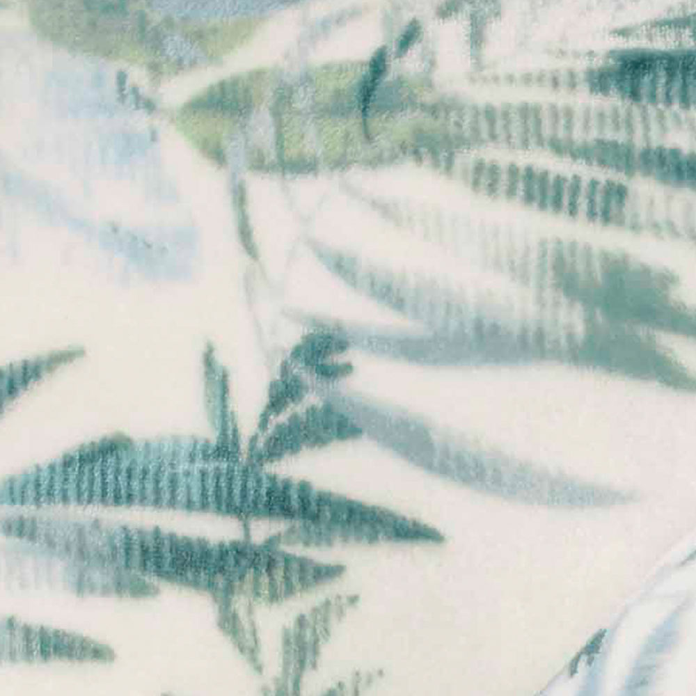 Tommy Bahama Wallpaper Leaves Throw Green at House