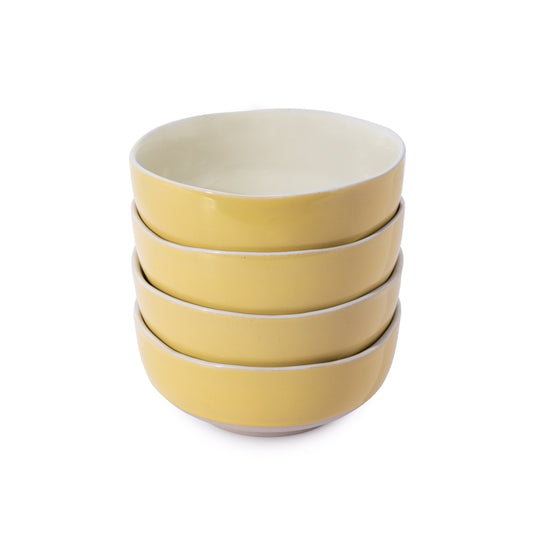 Jamie Oliver Set Of 4 Big Love Stoneware Brilliant Bowls