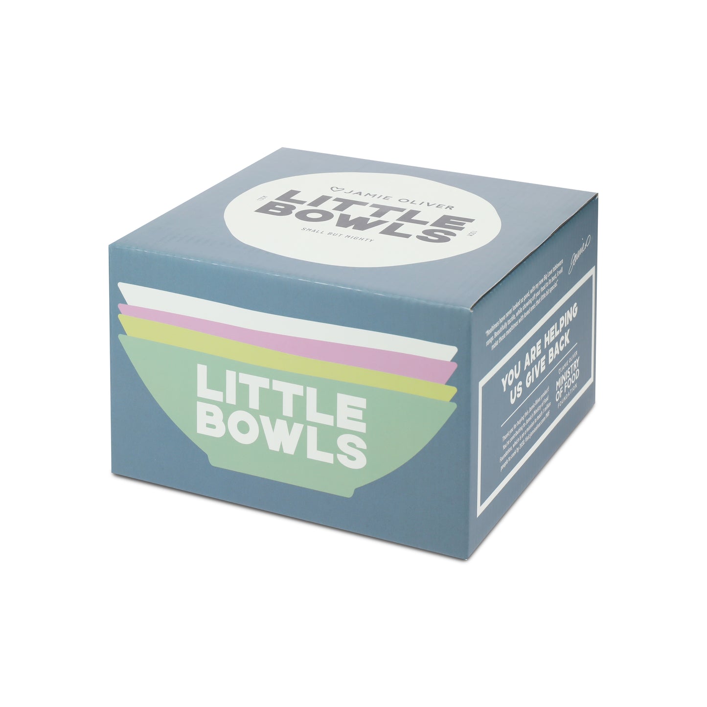 Jamie Oliver Set Of 4 Big Love Stoneware Little Bowls