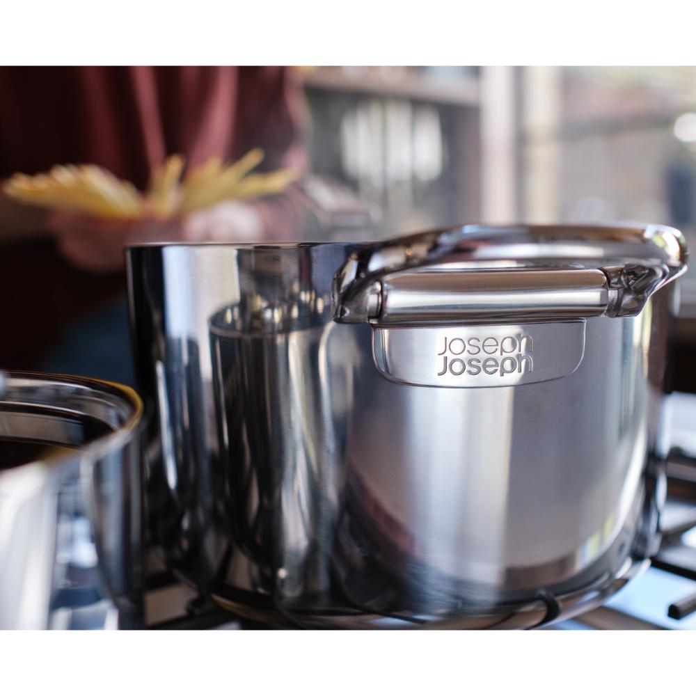 Joseph Joseph Space Steel 5 Piece Stainless Steel Cookware Set