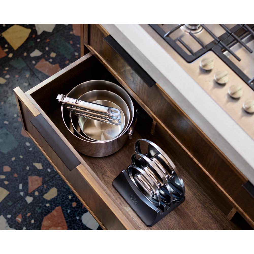 Joseph Joseph Space Steel 6 Piece Stainless Steel Cookware Set