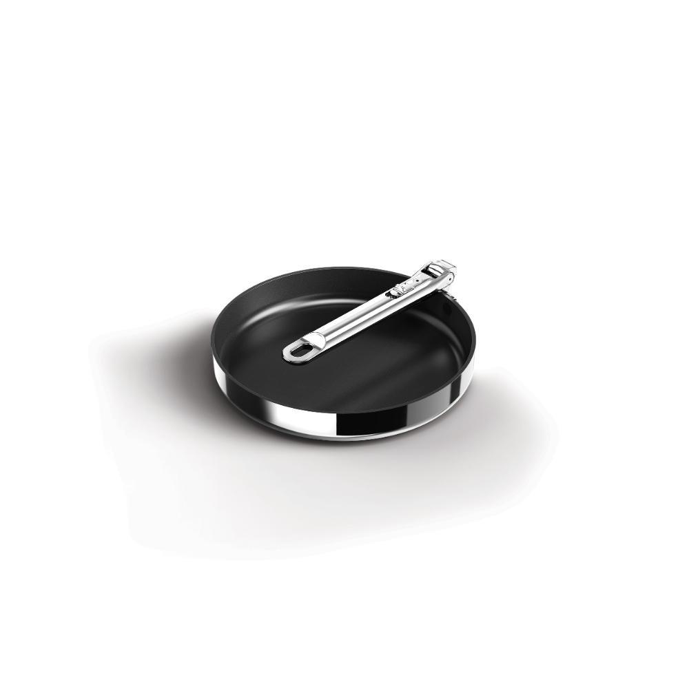 Joseph Joseph Space Steel Non Stick Stainless Steel Frypan 24cm