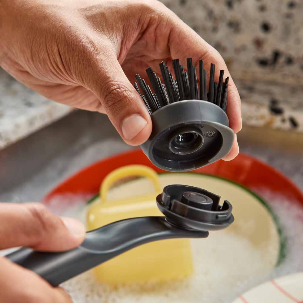 Joseph Joseph Sinktech Dish Brush With Replacement Head at House
