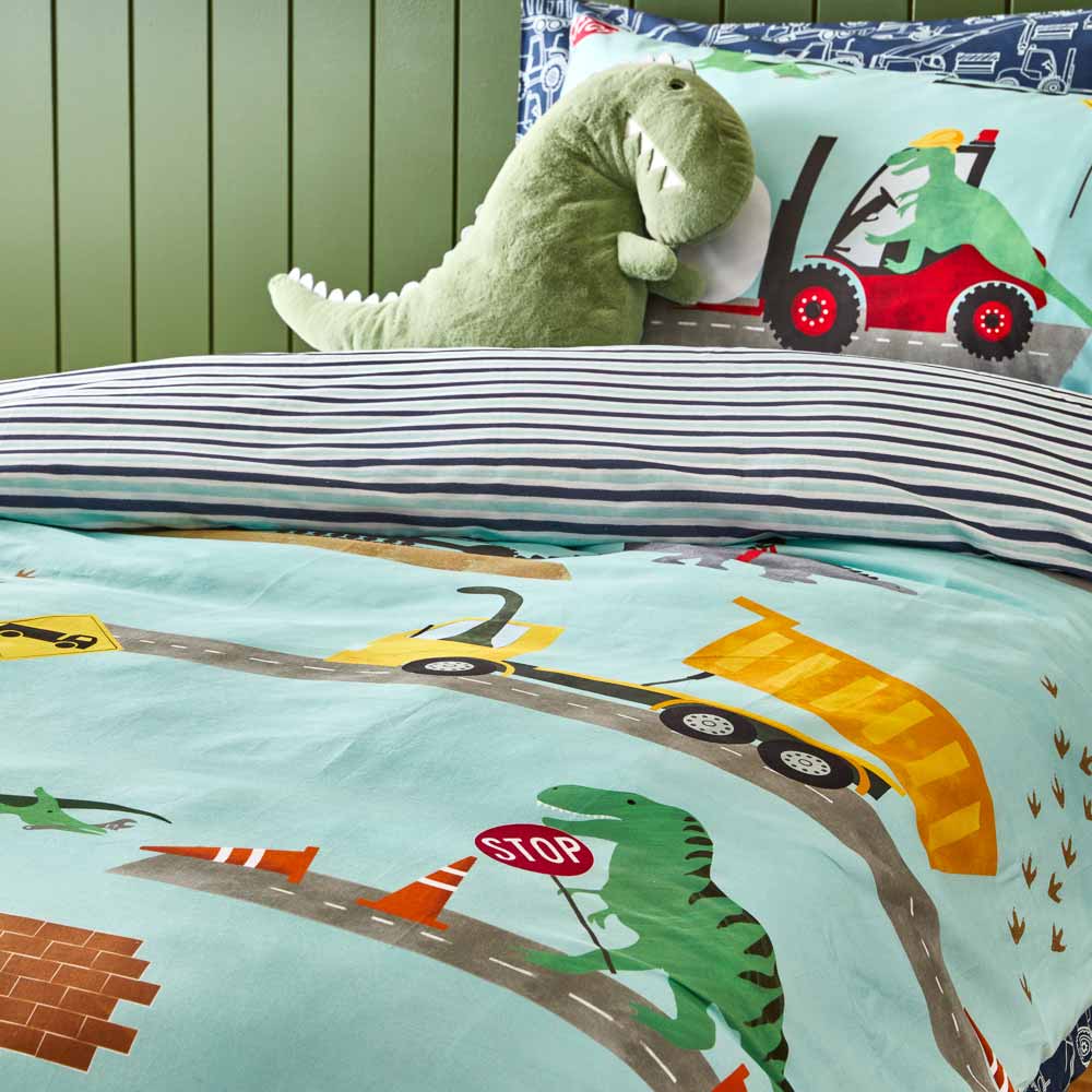 MyHouse Kids Quilt Cover Set Dino Builders