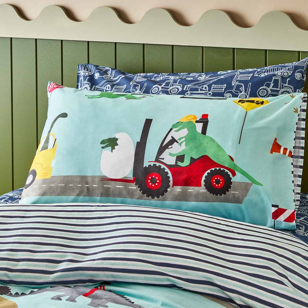 MyHouse Kids Quilt Cover Set Dino Builders