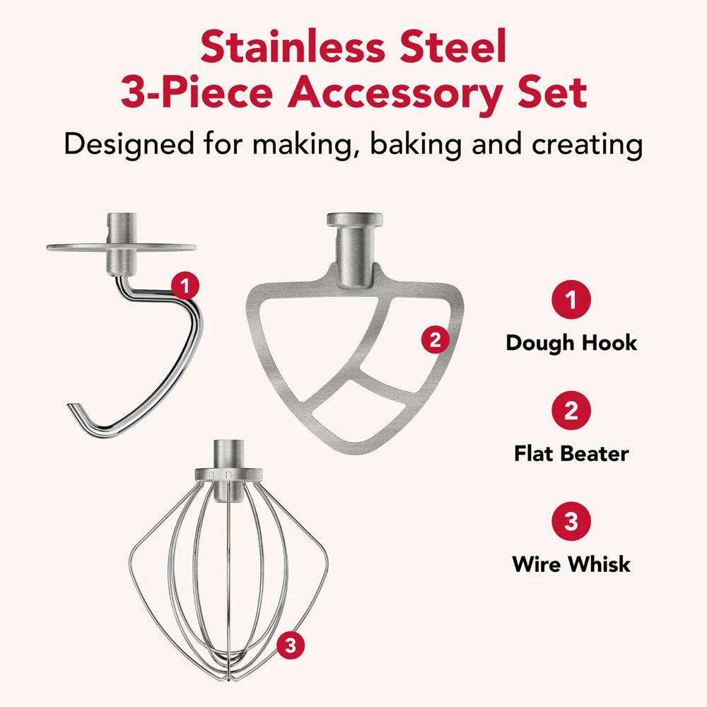KitchenAid 3 Piece Stainless Steel Accessory Set