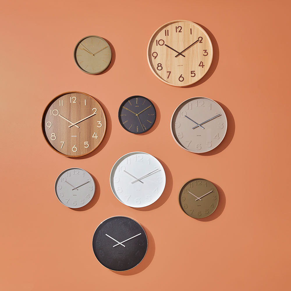 Karlsson Mr White Wall Clock