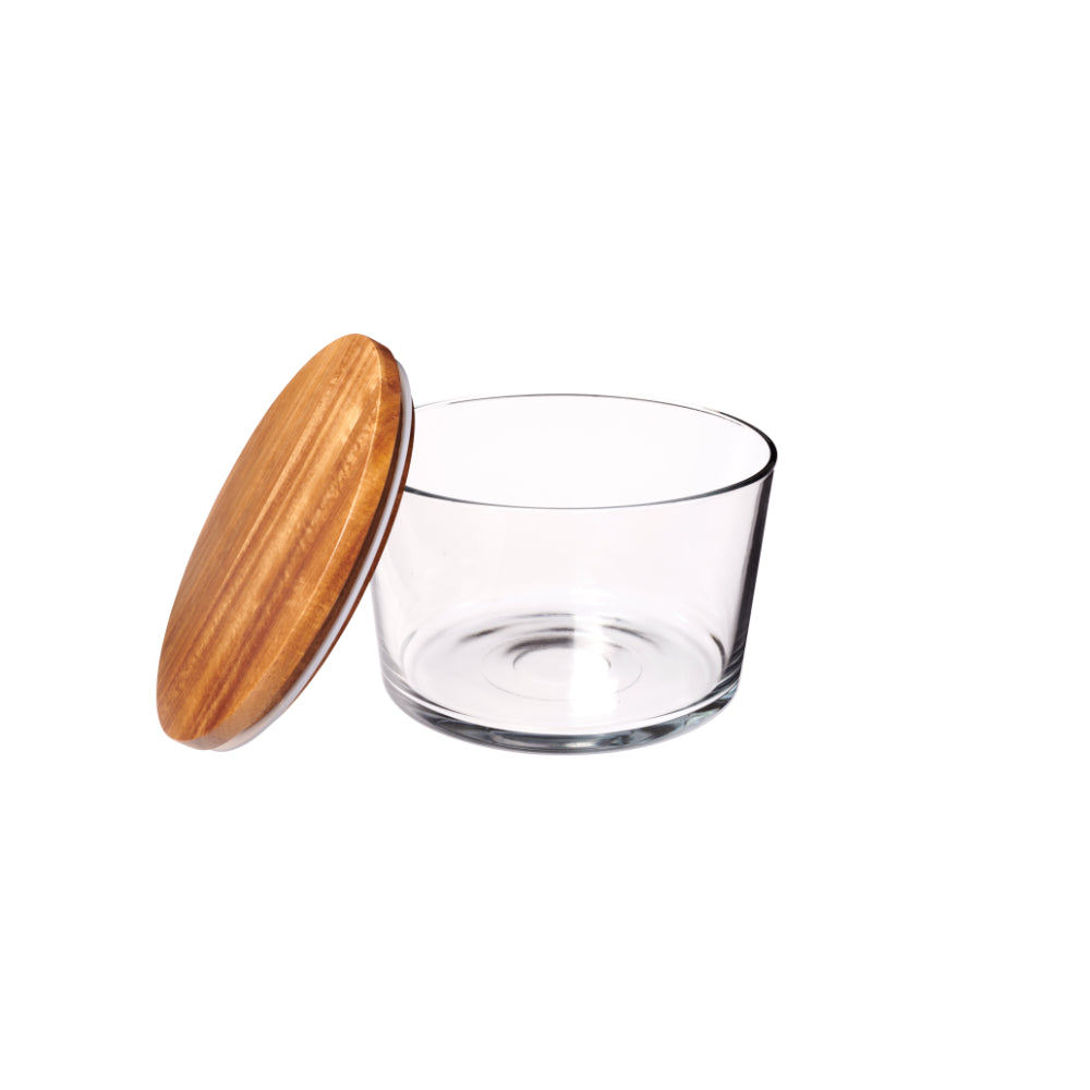 Anchor Hocking Presence Party Bowl with Lid 3L Acacia